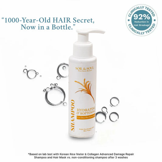 Korean Rice Water Shampoo | SLS & Parabens Free