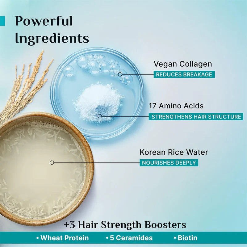 Korean Rice Water Shampoo | SLS & Parabens Free
