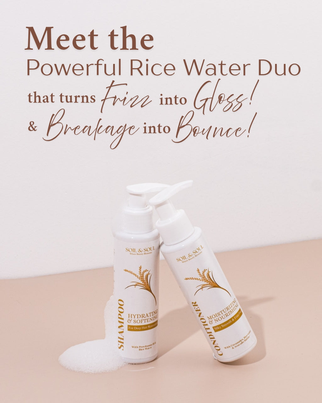 RICE WATER SHAMPOO & CONDITIONER COMBO